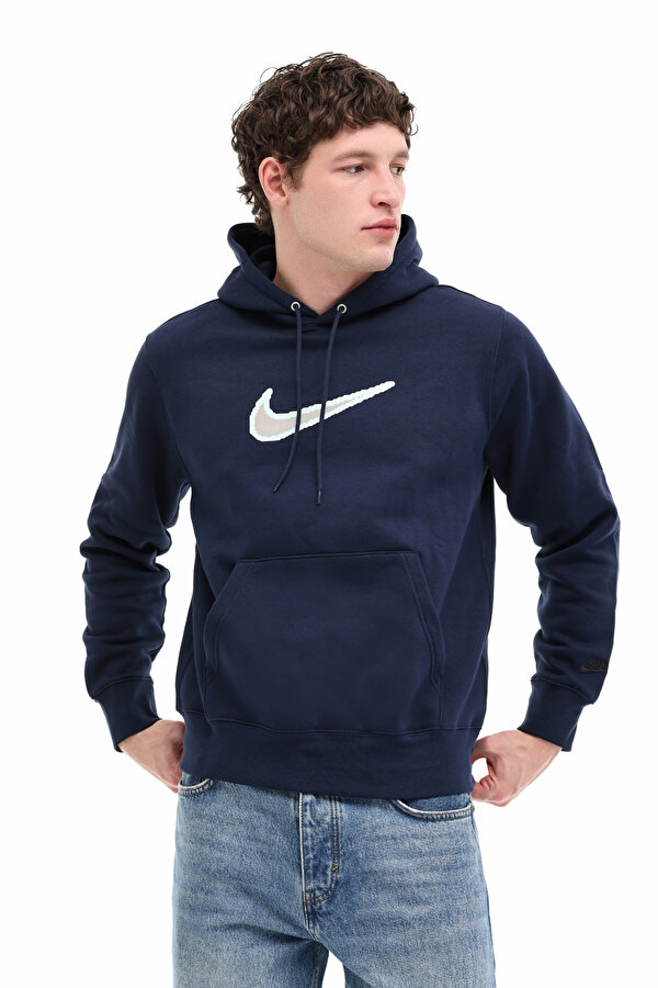 M NK CLUB BB HDY NEO VARS Lacivert Erkek Sweatshirt