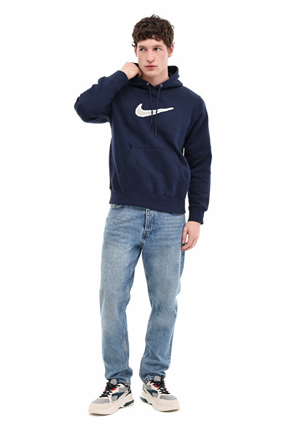 M NK CLUB BB HDY NEO VARS Lacivert Erkek Sweatshirt