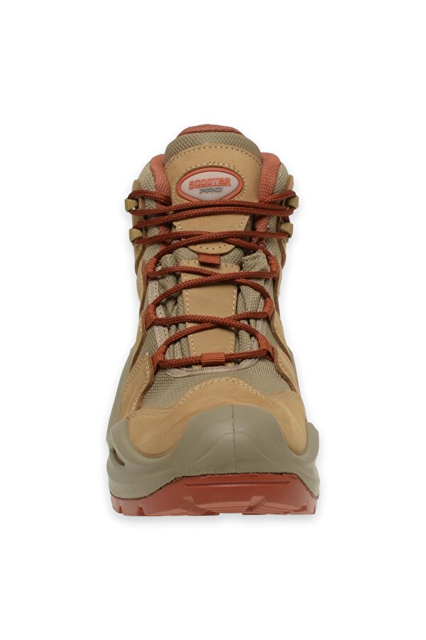 3102M Combat Deri Postal Bej Erkek Bot