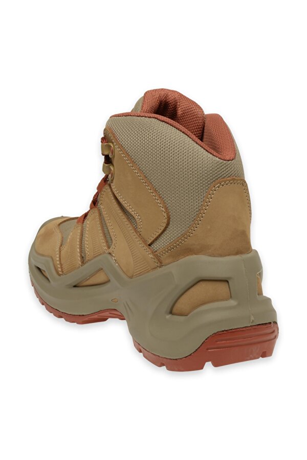 3102M Combat Deri Postal Bej Erkek Bot