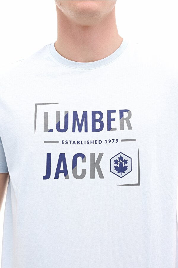 ML OKINA 11ID1-104 6FX Mavi Erkek Kısa Kol T-Shirt