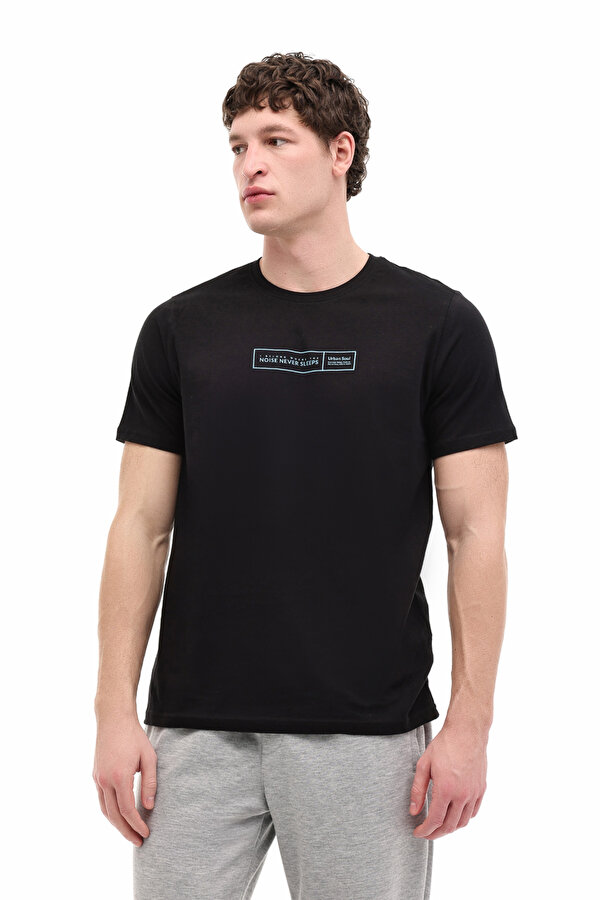 Lumberjack ML SUMMY 11KLR-05 6FX Siyah Erkek Kısa Kol T-Shirt