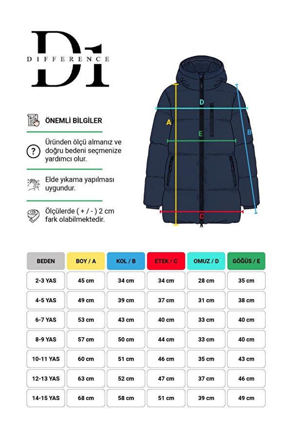 İçi Kürklü Kapüşonlu Jel Elyaf Dolgulu Şişme Erkek Çocuk Kışlık Mont