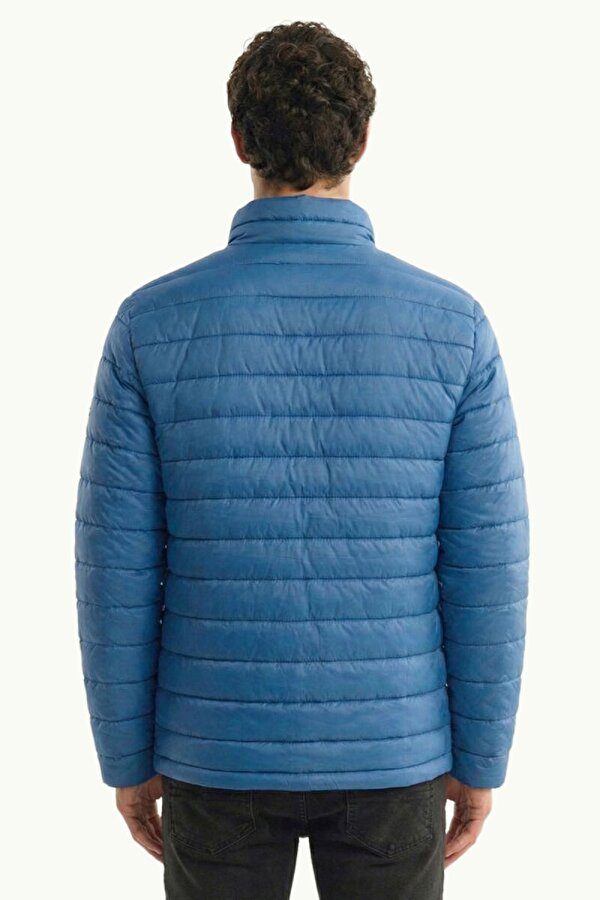 İçi Astarlı Cepli  Jel Elyaflı Su ve Rügar Geçirmez Erkek Kışlık Mont