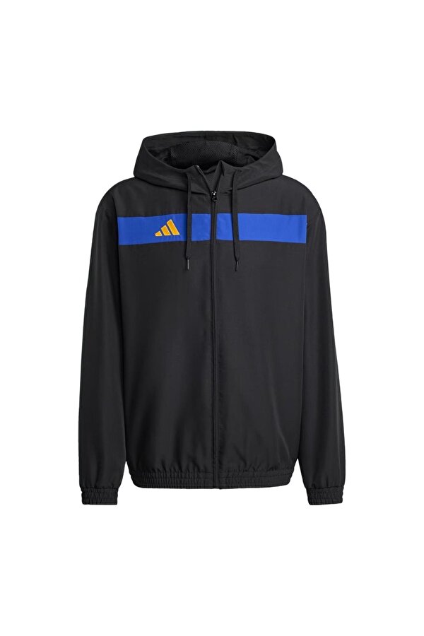 JX2222 Tiro Essentials Woven Hoodie Ceket Siyah