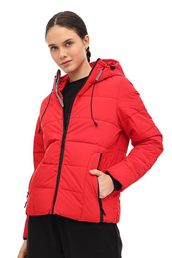 WL APRESKI 2SN31 5PR Kırmızı Kadın Kısa Kaban