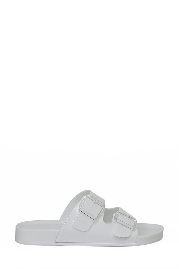 JELOR 6FX Beyaz Kadın Terlik