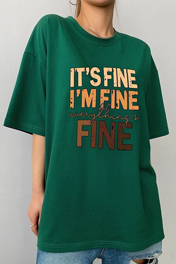 Unisex Fine Baskılı T-shirt - FLO 3 Al 1 Öde