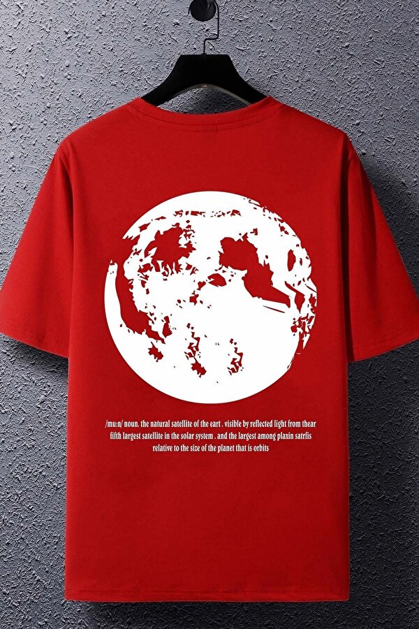 Unisex The Moon Baskılı T-shirt - FLO 3 Al 1 Öde