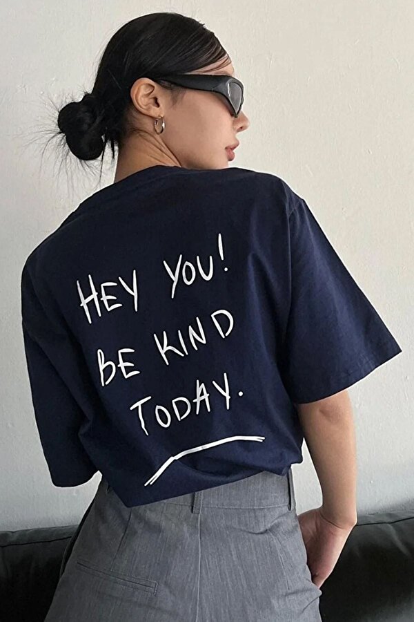 Unisex Hey You Baskılı T-shirt - FLO 3 Al 1 Öde