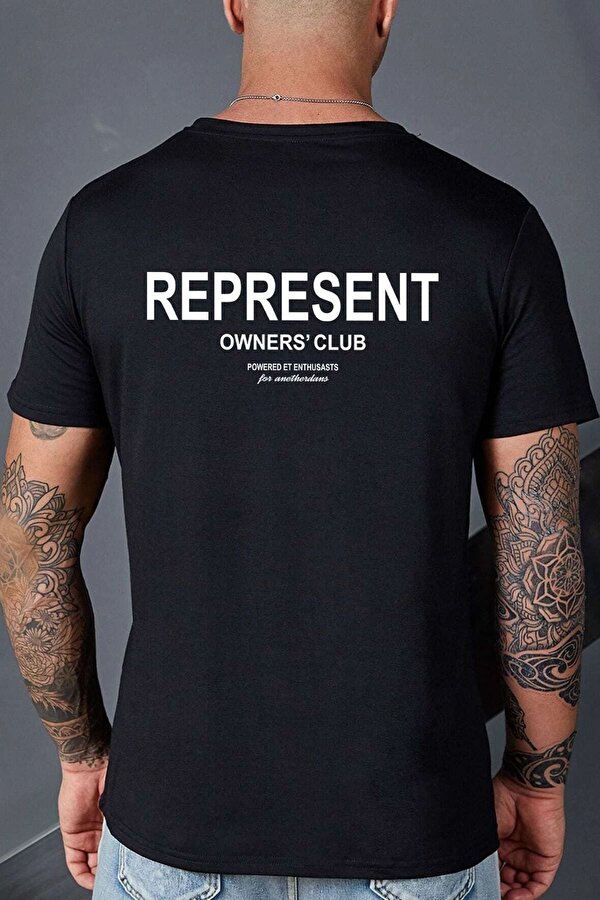 Unisex Represent Baskılı T-shirt - 3 Al 1 Öde