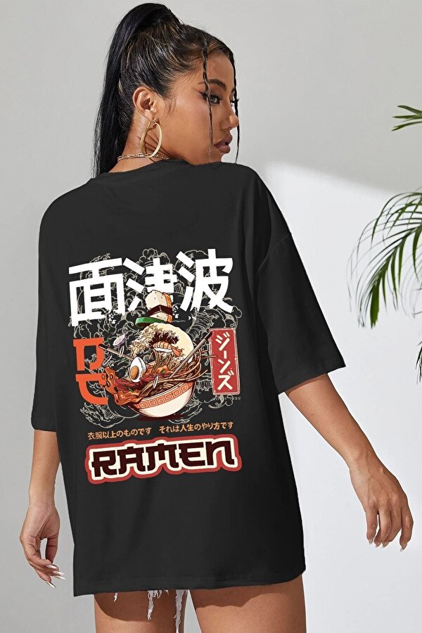 Unisex Ramen Baskılı Tshirt - FLO 3 Al 1 Öde