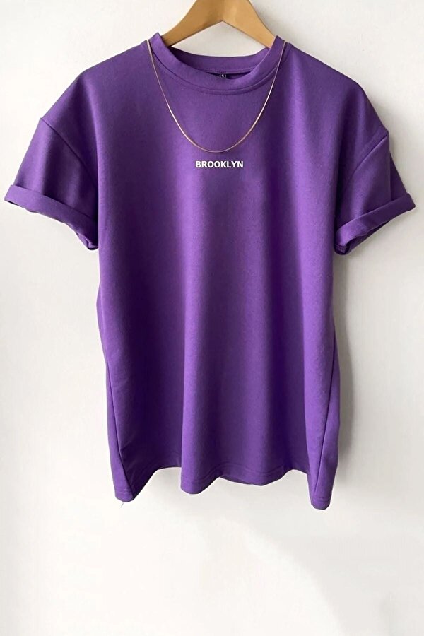 Unisex Brooklyn Baskılı T-shirt - FLO 3 Al 1 Öde