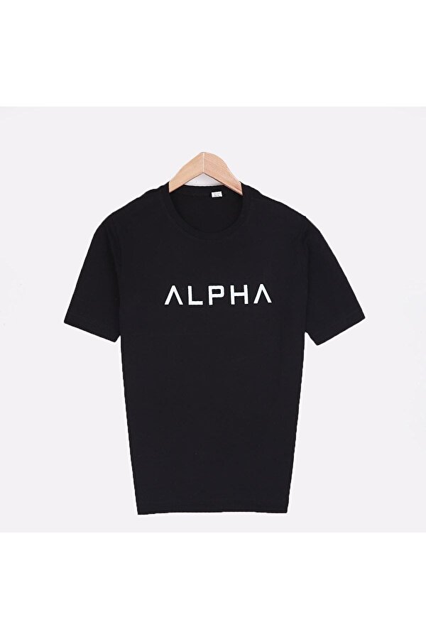 Alpha Yazılı T-shirt Tsh054/d-4 - 3 Al 1 Öde