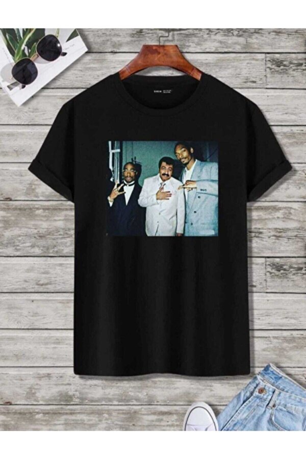 Siyah Müslüm T-shirt - FLO 3 Al 1 Öde