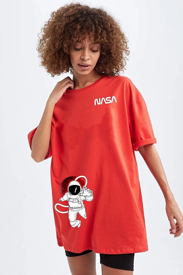 Unisex Nasa Baskılı T-shirt - 3 Al 1 Öde