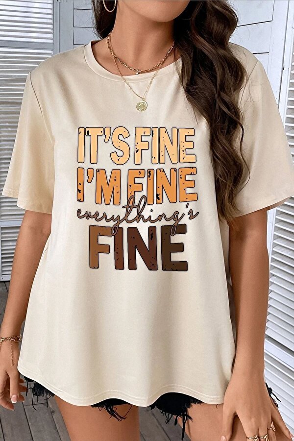 Unisex Fine Baskılı T-shirt - 3 Al 1 Öde