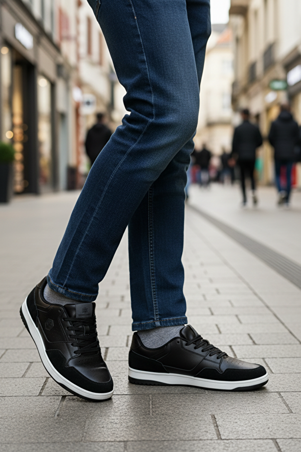 『L』 Lumberjack KOON 6FX Siyah Erkek Sneaker 102157021 | lumberjack