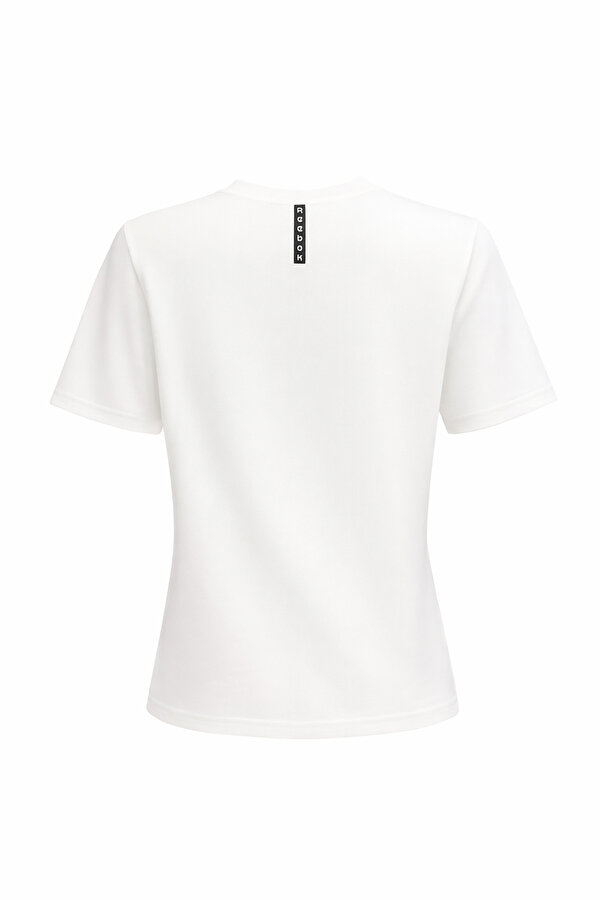 VERK TEE Ekru Kadın Kısa Kol T-Shirt