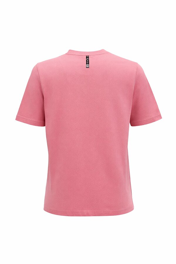 VERK TEE Pembe Kadın Kısa Kol T-Shirt