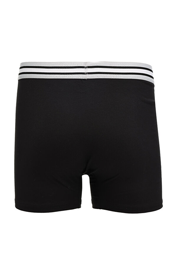 MB BXR04 ETIKETLI 3LU 5PR Siyah Erkek Boxer