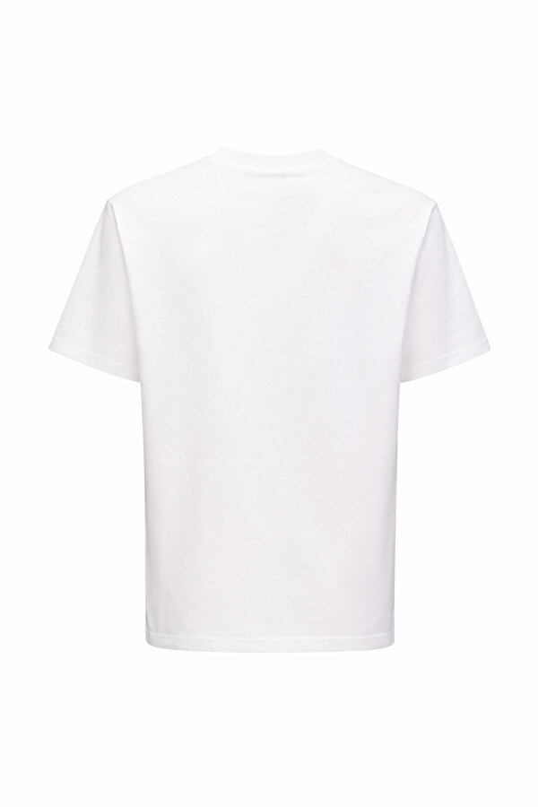 TUCHE TEE Beyaz Erkek Kısa Kol T-Shirt