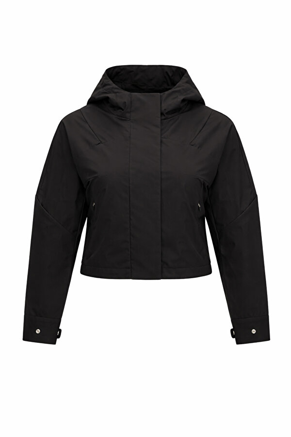 TELSHA RAINCOAT Siyah Kadın Ceket