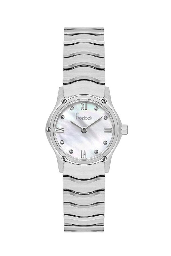 FL.1.10467-1 Çelik Kasa Çelik Kordon Metalik Renk Kadın Kol Saati