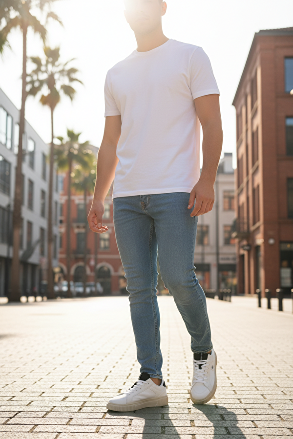 COMBAT 5FX Beyaz Erkek Sneaker