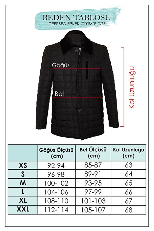 DeepSEA Siyah Dikiş Detaylı Kolej Yaka Slim Fit Likralı Erkek Suni Deri Ceket Mont 23020587