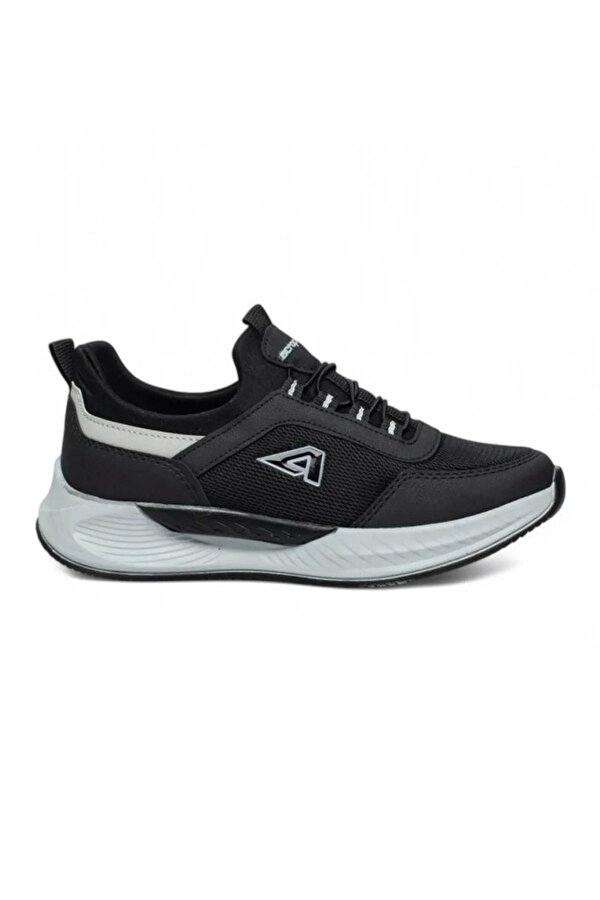 137-26 Anorak Slip On Anatomik Sneaker Siyah Gümüş 36-40