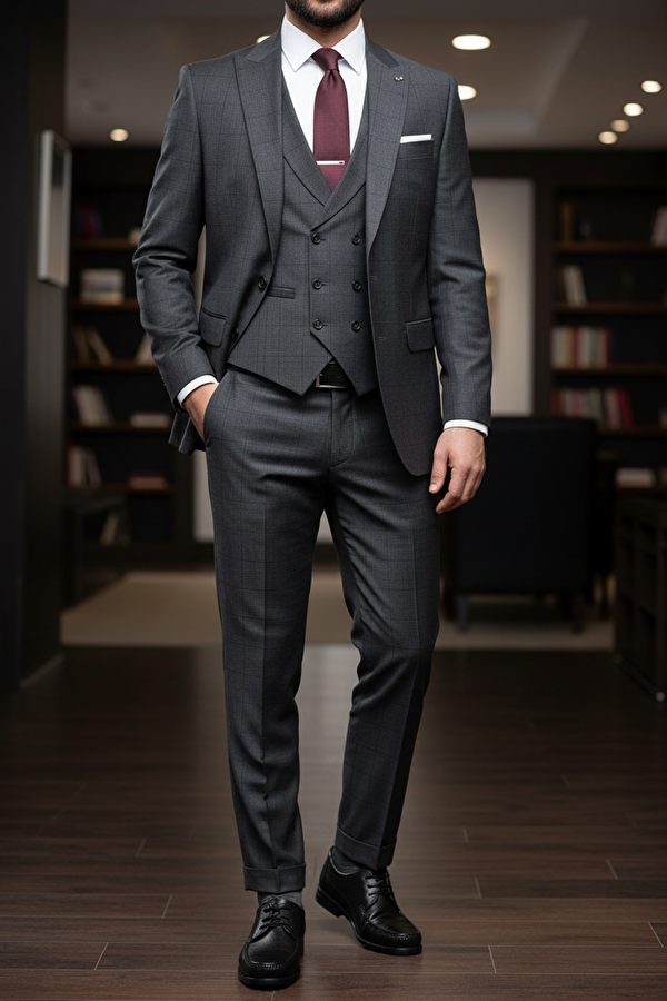 106796.M 6FX Siyah Erkek Rahat Ayakkabı