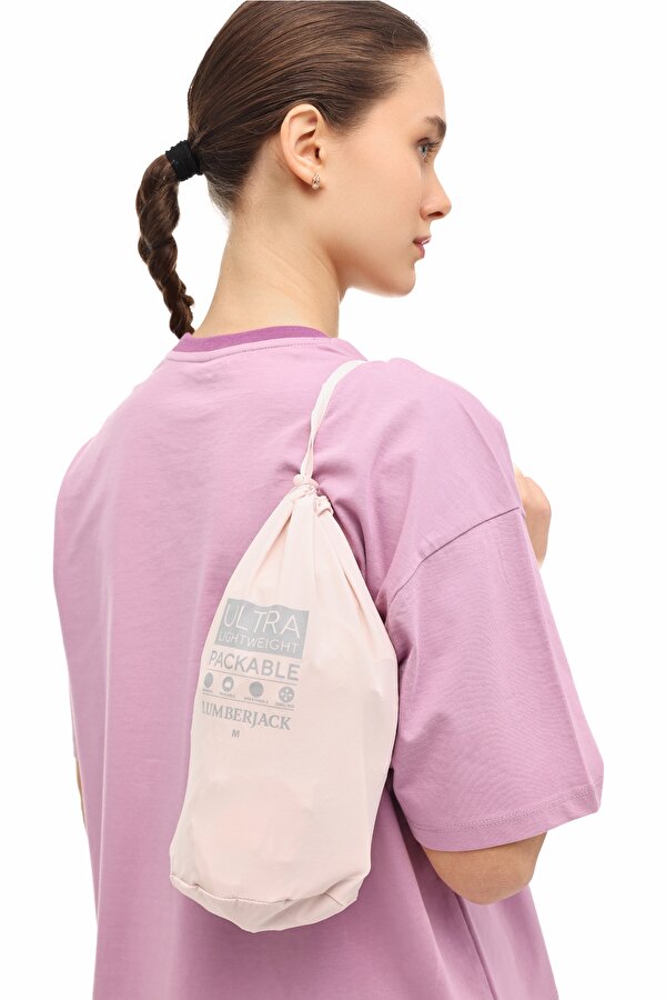 WL 8LOREN 6FX Pembe Kadın Yağmurluk