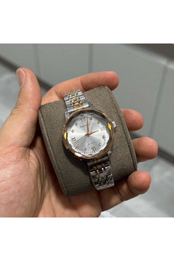 FER.01113-05 Çelik Kordon Kadın Kol Saati