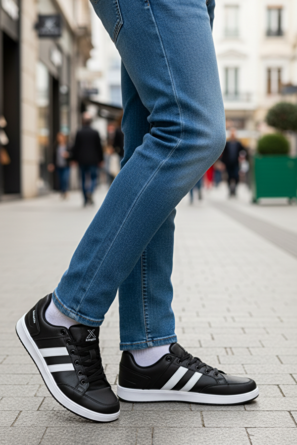 KORT PU 6FX Siyah Erkek Sneaker