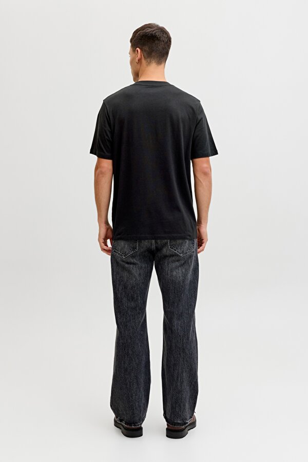 JJBRANDON TEE S Siyah Erkek Kısa Kol T-Shirt