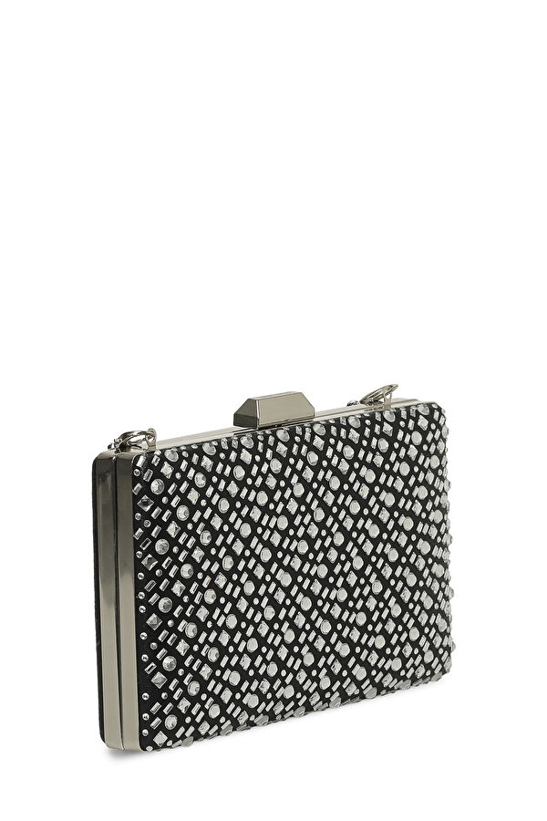 JOSTONENEW 6FX Siyah Kadın Clutch