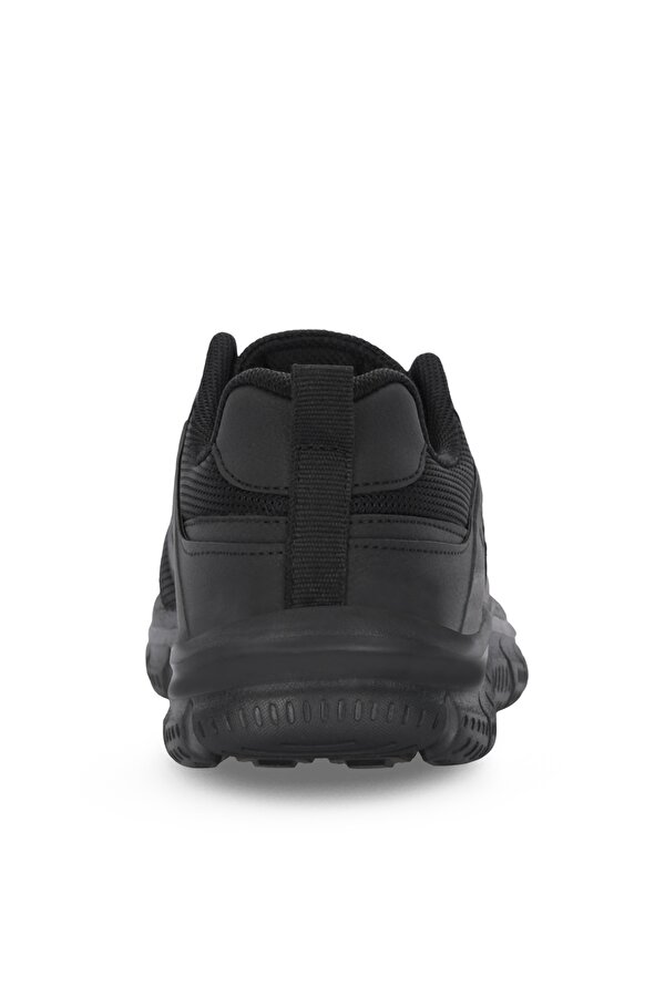 GLEN I Erkek Büyük Beden Siyah / Siyah Koşu & Yürüyüş Spor Ayakkabısı