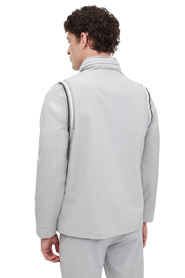 ML WESS 18ITL1213 6FX GRI Erkek Eşofman Üstü