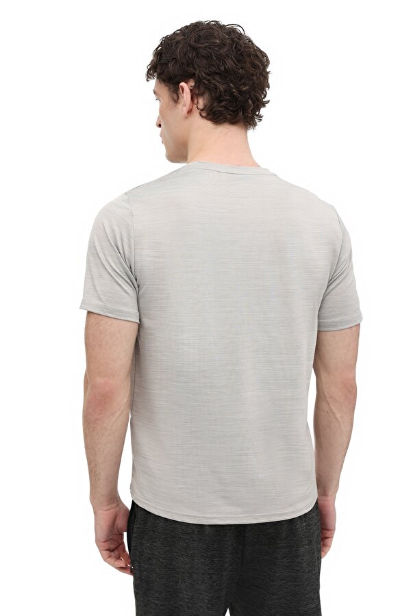 MB CT1328 MLN T-SH 6FX Gri Erkek Kısa Kol T-Shirt