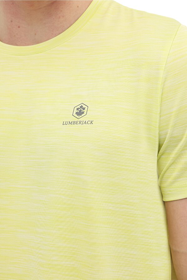 MB CT1328 MLN T-SH 6FX Sarı Erkek Kısa Kol T-Shirt