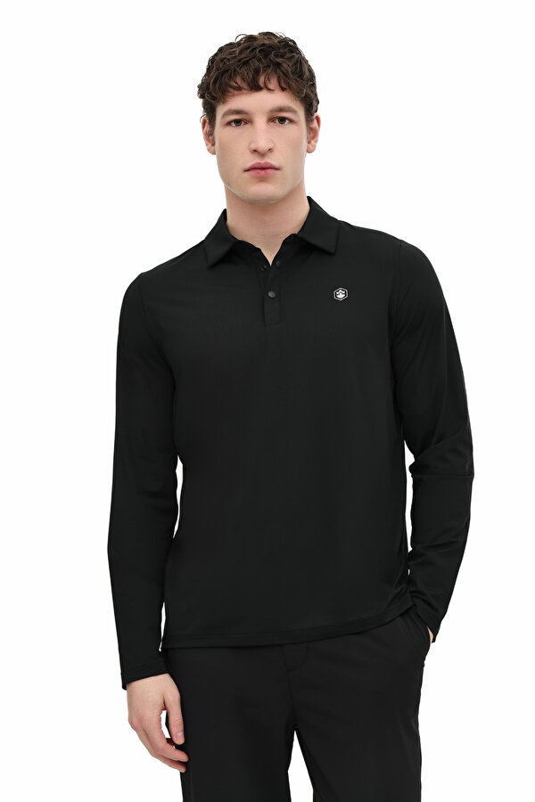 ML TIGER 15ELG1-12 6FX Siyah Erkek Uzun Kol T-Shirt