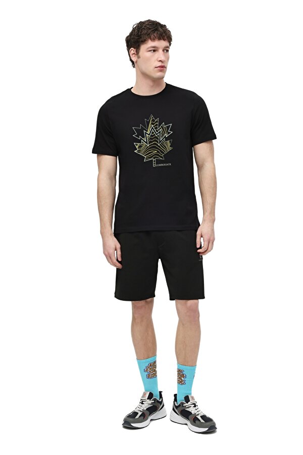 ML BERA 11TRV38 6FX Siyah Erkek Kısa Kol T-Shirt