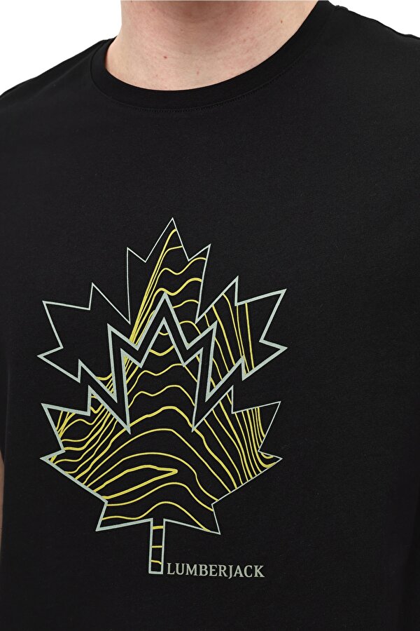 ML BERA 11TRV38 6FX Siyah Erkek Kısa Kol T-Shirt