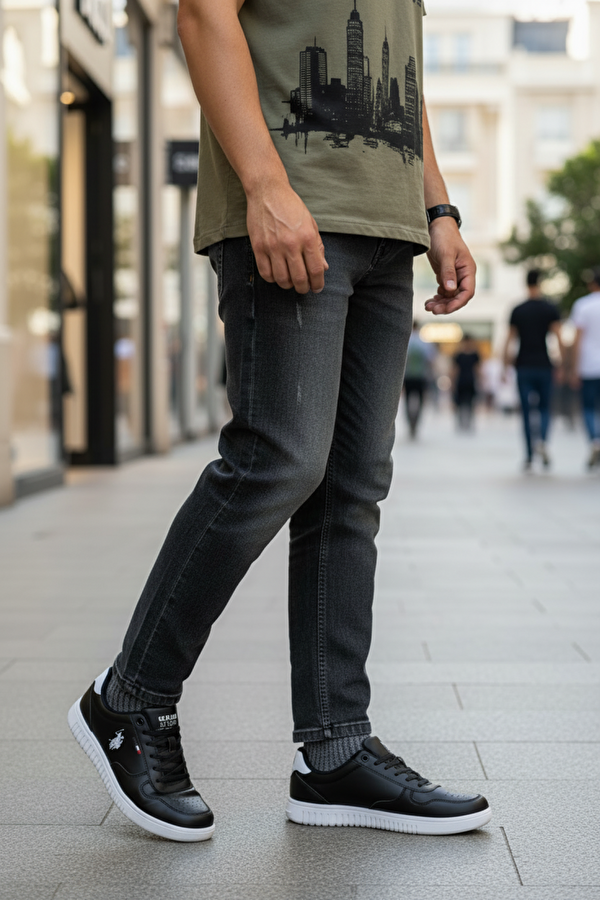 THUNDER 6FX Siyah Erkek Sneaker