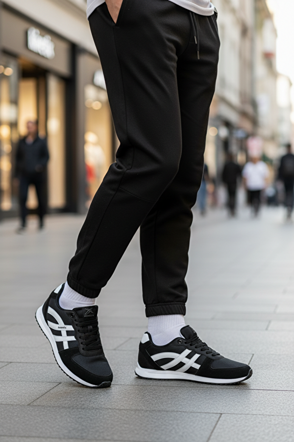 THEO TX 6FX Siyah Erkek Sneaker