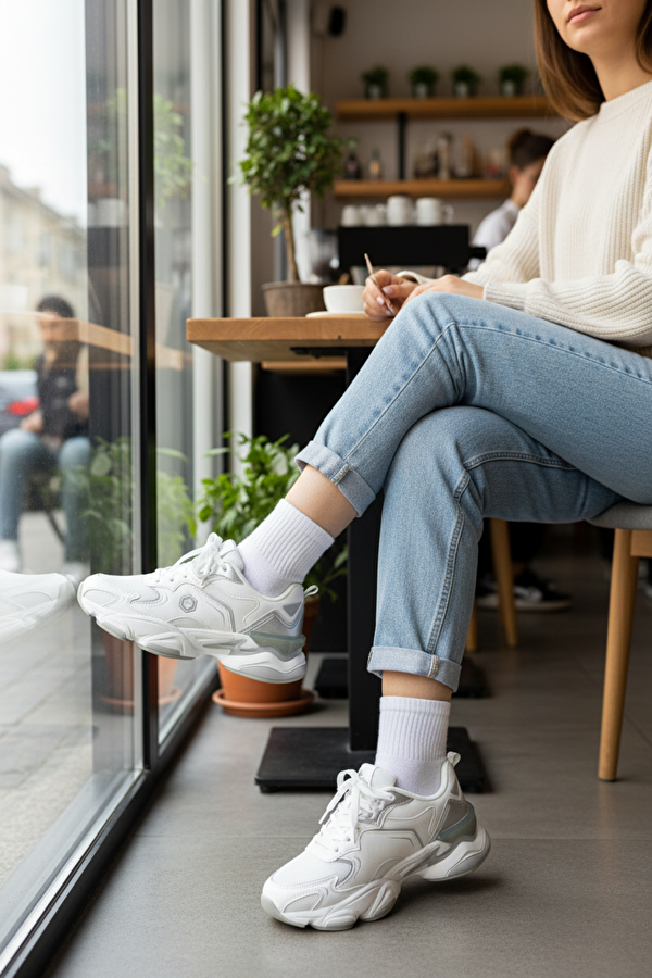 Lumberjack MADAX WMN 6FX Beyaz Kadın Sneaker 102065477 | lumberjack