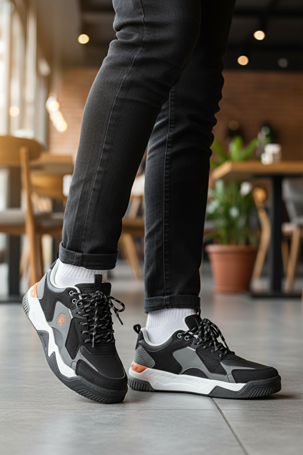 Lumberjack MANGA 6FX Siyah Erkek Sneaker 102157068 | lumberjack