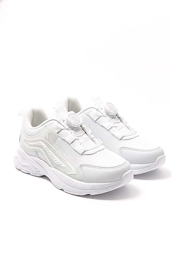 OTOMATİK BAĞCIKLI BUZ LACİVERT ÇOCUK SPOR AYAKKABI