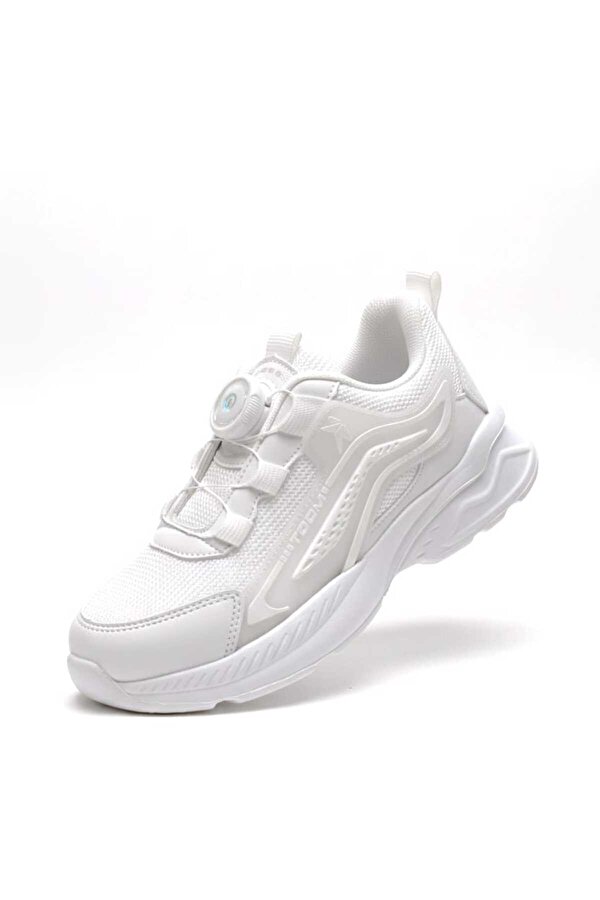 OTOMATİK BAĞCIKLI BUZ LACİVERT ÇOCUK SPOR AYAKKABI